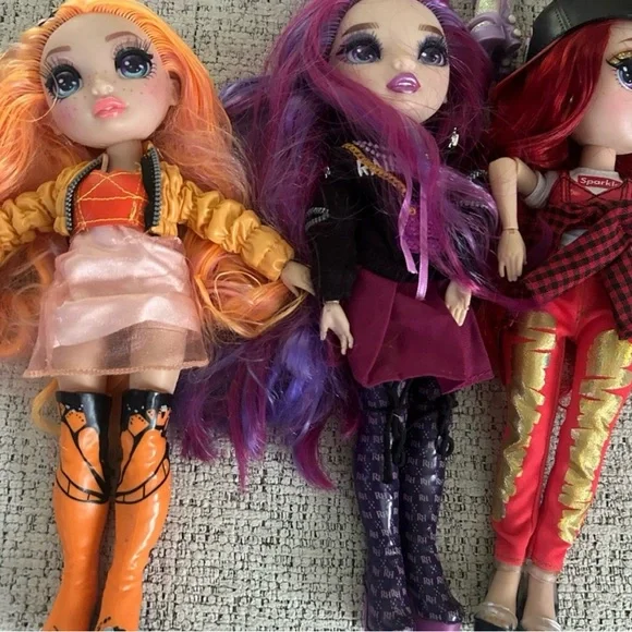 HUGE Rainbow High Doll Bundle with Dolls, Car And Closet Never Played With!
